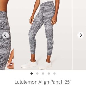 Lululemon align pant size 4